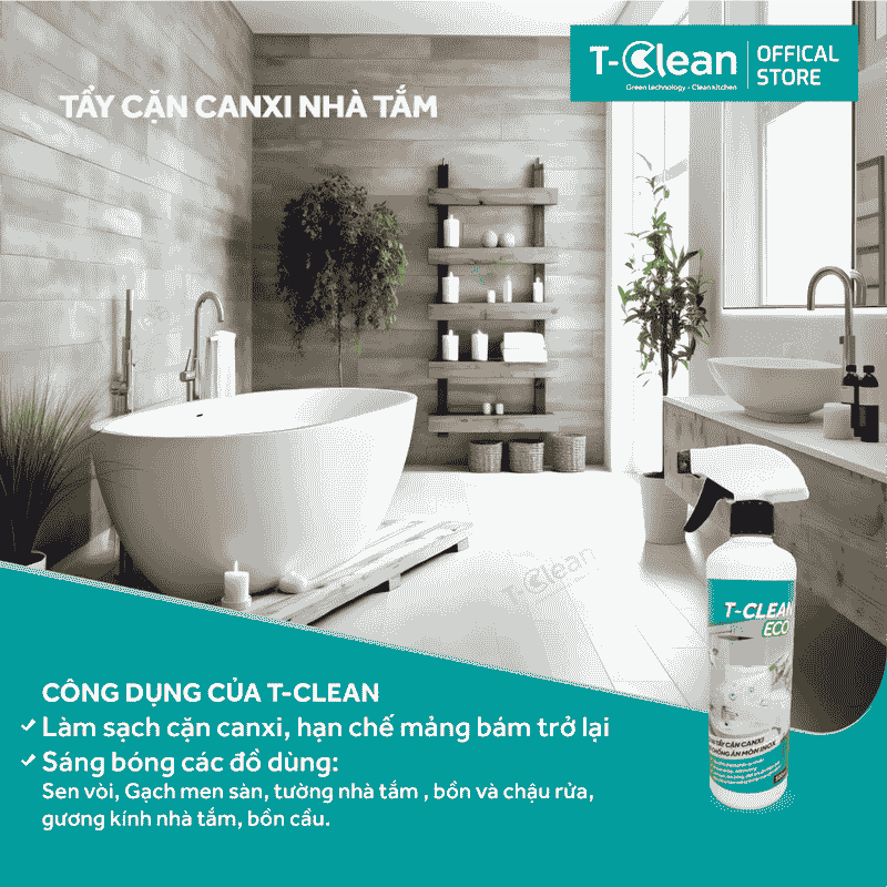 Tẩy Rửa Nhà Tắm