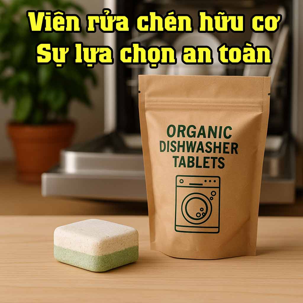 Viên rửa chén hữu cơ